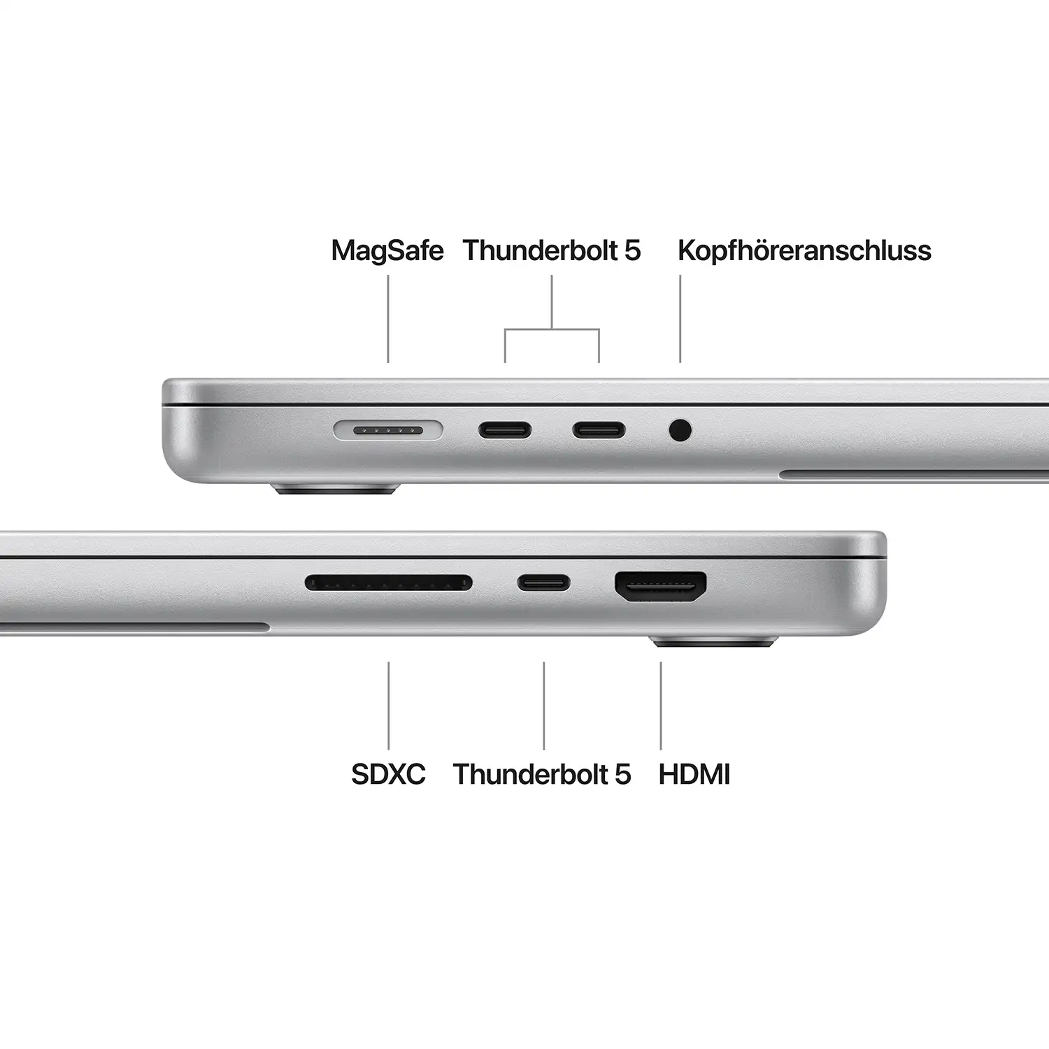 Apple MacBook Pro 16'' M4 Pro 14-Core CPU  20-Core GPU - 512GB - 24GB Silber - 2024