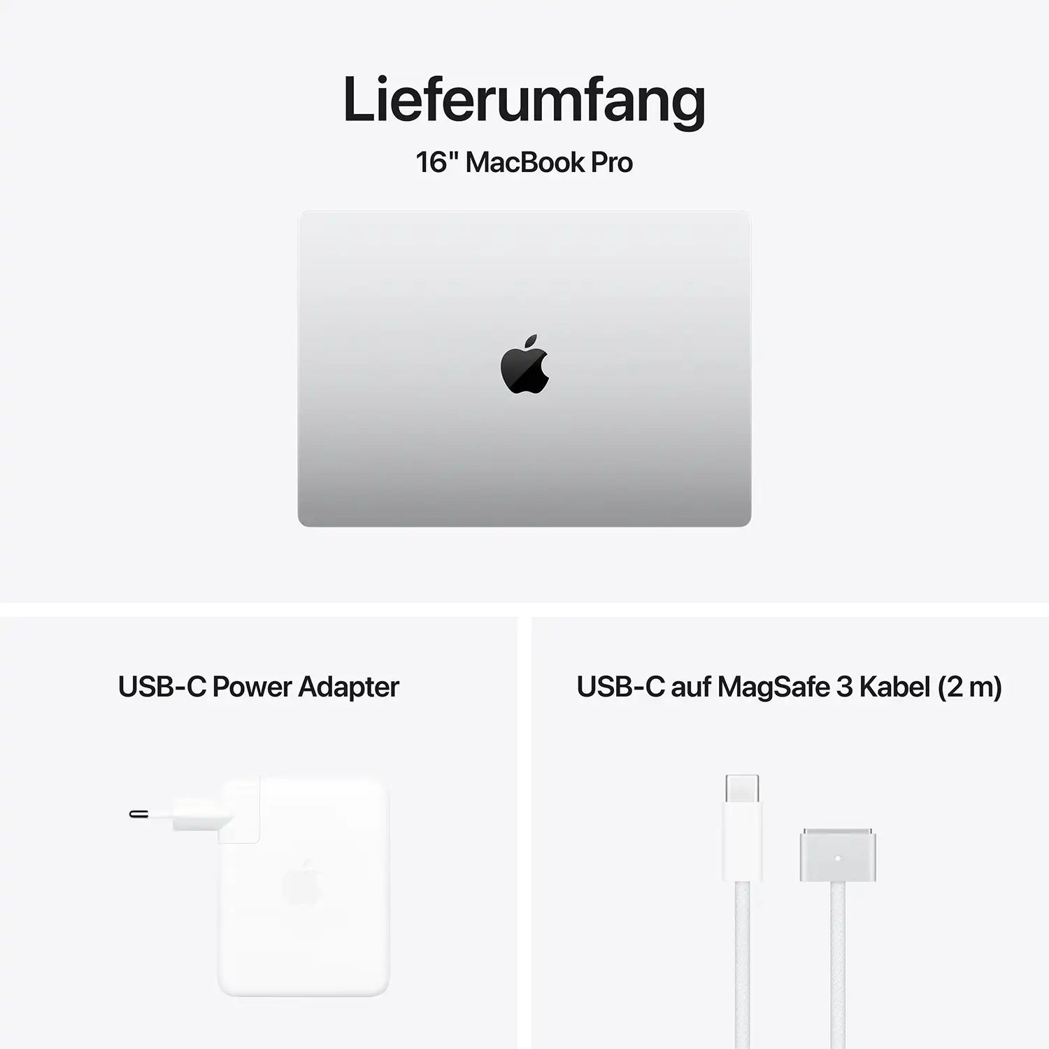 Apple MacBook Pro 16'' M4 Pro 14-Core CPU  20-Core GPU - 512GB - 24GB Silber - 2024