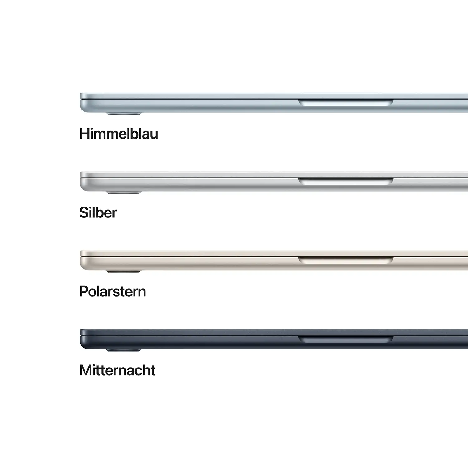 Macbook Air 13.6'' - M4 10-Core CPU 8-Core GPU - 16 GB - 256 GB SSD - Himmelblau - 2025 Macbook Air 13.6'' - M4 10-Core CPU 8-Core GPU - 16 GB - 256 GB SSD - Himmelblau - 2025