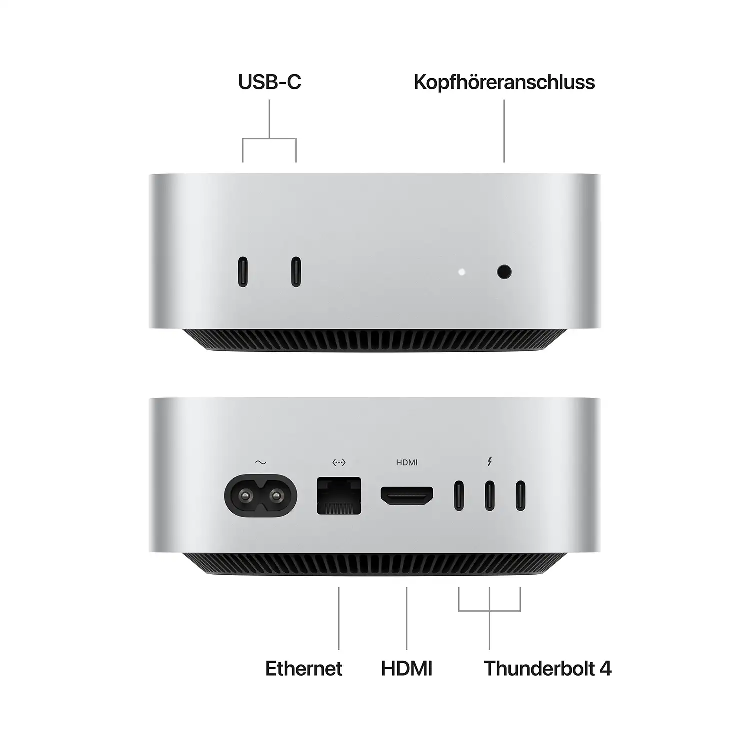  Apple Mac Mini M4 10-Core CPU - 10-Core GPU - 16GB - 256GB - 2024